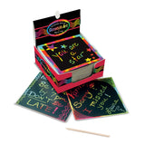 Scratch Art Rainbow Mini Notes _Box of 125 J3