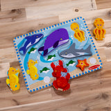 Sea Creatures Chunky Puzzle - 7 Pieces G7
