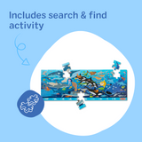 Search & Find Beneath the Waves Floor Puzzle - 48 Pieces A1