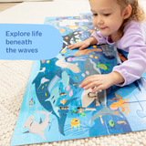 Search & Find Beneath the Waves Floor Puzzle - 48 Pieces A1
