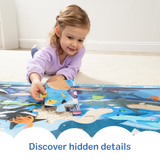 Search & Find Beneath the Waves Floor Puzzle - 48 Pieces A1