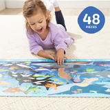 Search & Find Beneath the Waves Floor Puzzle - 48 Pieces A1