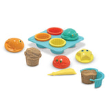 Seaside Sidekicks Sand Cupcake Set K3
