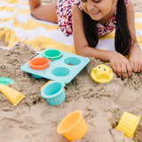 Seaside Sidekicks Sand Cupcake Set K3