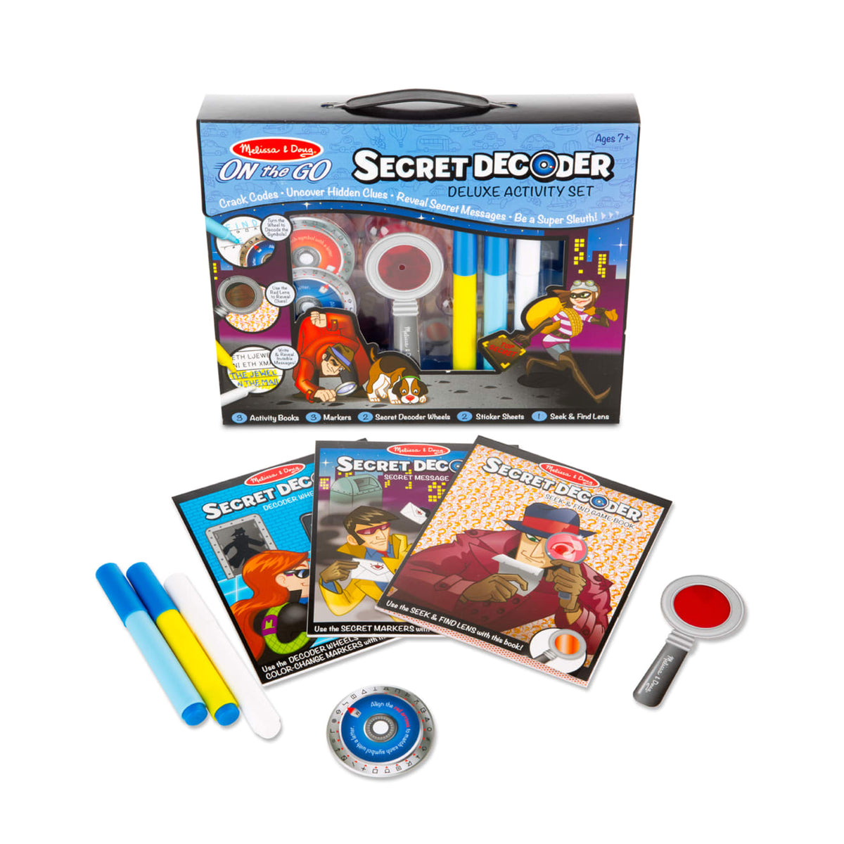 Secret Decoder Deluxe Activity Set - On the Go C3