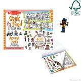 Seek & Find Sticker Pad – Around Town D3