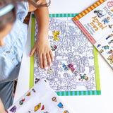 Seek & Find Sticker Pad – Around Town D3