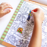 Seek & Find Sticker Pad – Around Town D3