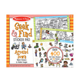 Seek & Find Sticker Pad – Around Town D3