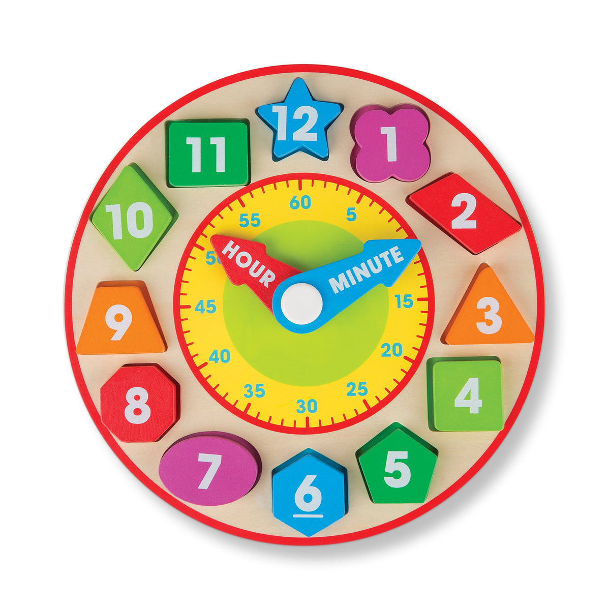 Shape Sorting Clock N9