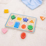 Shapes Chunky Puzzle - 8 Pieces Y6