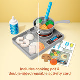 Simmer & Stir Stovetop Play Set with Color Changing Water WOW! Q3