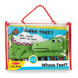 Soft Activity Book - Whose Feet? H5