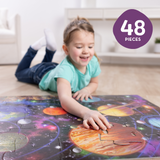 Solar System Floor Puzzle - 48 Pieces S4