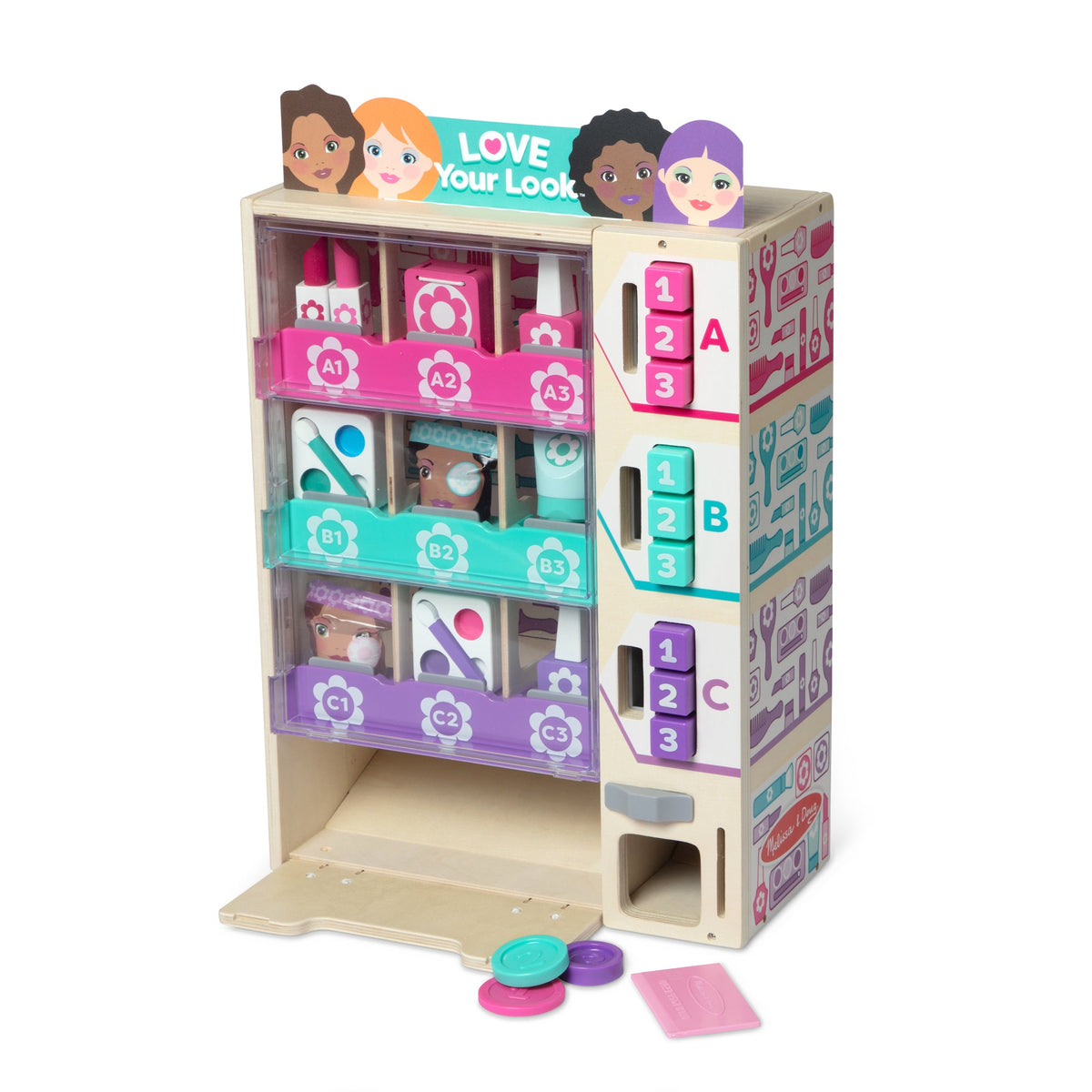 Sort, Stock, Select Beauty Kiosk Play Set D5