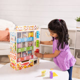 Sort, Stock, Select Wooden Vending Machine Play Set M6
