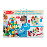Stack, Sort & Pound Wooden Toy Collection B6