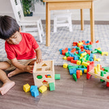 Stack, Sort & Pound Wooden Toy Collection B6