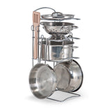 Stainless Steel Pots & Pans Play Set F6