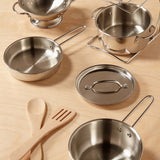 Stainless Steel Pots & Pans Play Set F6