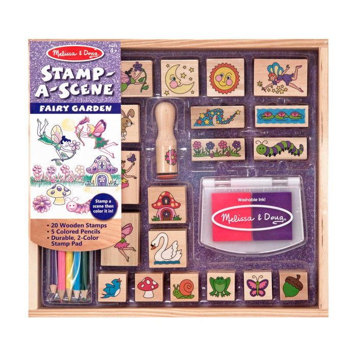 Stamp-a-Scene Fairy Garden D7