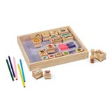 Stamp-a-Scene Fairy Garden D7