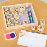Stamp-a-Scene Fairy Garden D7
