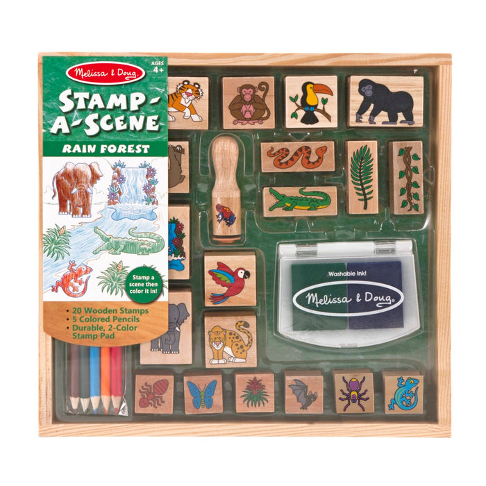 Stamp-a-Scene Rain Forest U5