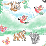 Stamp-a-Scene Rain Forest U5