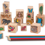 Stamp-a-Scene Rain Forest U5