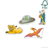 Sticker Collection - Dinosaurs, Vehicles, Space, and More U4