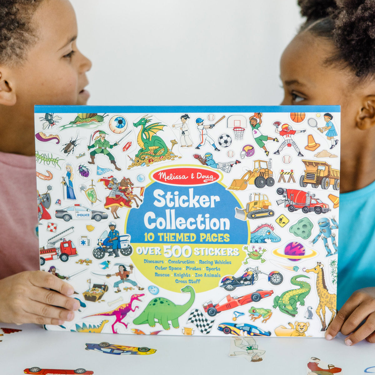 Sticker Collection - Dinosaurs, Vehicles, Space, and More U4