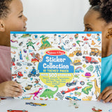 Sticker Collection - Dinosaurs, Vehicles, Space, and More U4