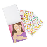 Sticker Pad - Jewelry & Nails Glitter Collection T6