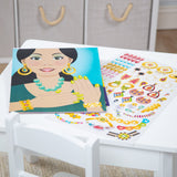 Sticker Pad - Jewelry & Nails Glitter Collection T6
