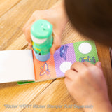 Sticker WOW!® Mini Activity Pad & Refill Stickers - Dinosaur (200+ Stickers, Stamper Not Included) R7