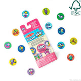 Sticker WOW!® Mini Activity Pad & Refill Stickers - Favorite Things (200+ Stickers, Stamper Not Included) Q9
