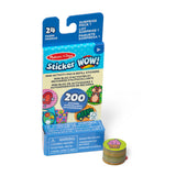 Sticker WOW!® Mini Activity Pad & Refill Stickers - Surprise Pack 1 (200+ Stickers, Stamper Not Included) P1
