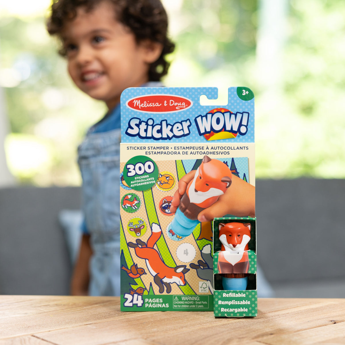 Sticker WOW!™ Activity Pad & Sticker Stamper - Fox H8