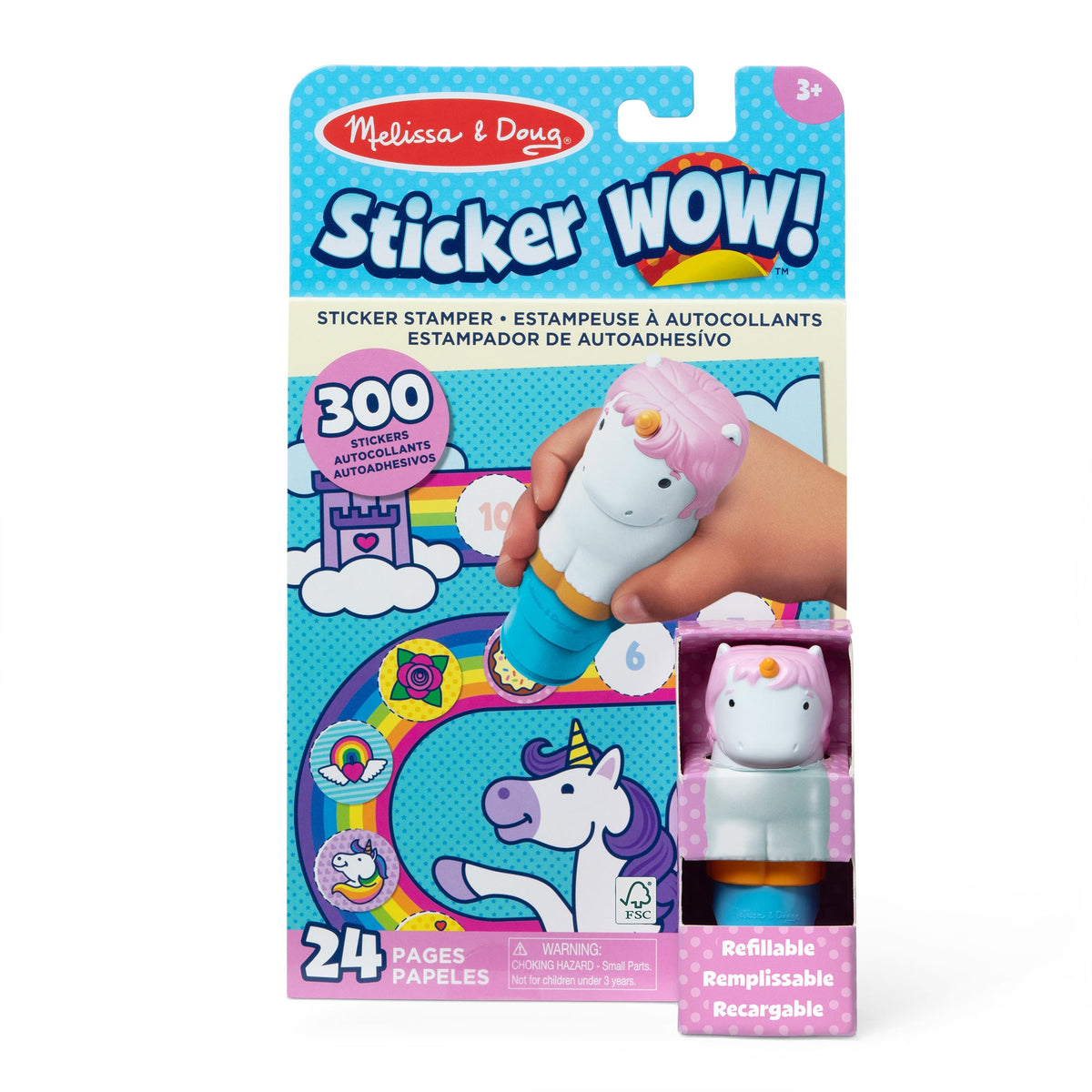 Sticker WOW!™ Activity Pad & Sticker Stamper - Unicorn S9