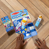 Sticker WOW!™ Astronaut Bundle: Activity Pad & Sticker Stamper + Mini Activity Pad and 200 Refill Stickers J7