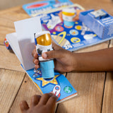 Sticker WOW!™ Astronaut Bundle: Activity Pad & Sticker Stamper + Mini Activity Pad and 200 Refill Stickers J7