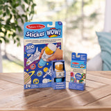 Sticker WOW!™ Astronaut Bundle: Activity Pad & Sticker Stamper + Mini Activity Pad and 200 Refill Stickers J7