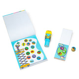 Sticker WOW!™ Bulldozer Bundle: Activity Pad & Sticker Stamper + Mini Activity Pad and 200 Refill Stickers H2