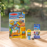 Sticker WOW!™ Bulldozer Bundle: Activity Pad & Sticker Stamper + Mini Activity Pad and 200 Refill Stickers H2