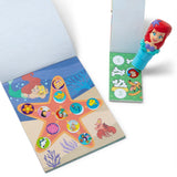 Sticker WOW!™ Disney Ariel Bundle: Activity Pad & Sticker Stamper + Mini Activity Pad and 200 Refill Stickers X7
