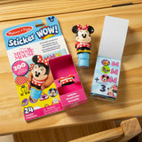 Sticker WOW!™ Disney Minnie Mouse Bundle: Activity Pad & Sticker Stamper + Mini Activity Pad and 200 Refill Stickers Y5