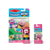 Sticker WOW!™ Ice Cream Bundle: Activity Pad & Sticker Stamper + Mini Activity Pad and 200 Refill Stickers O6