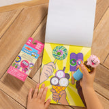Sticker WOW!™ Ice Cream Bundle: Activity Pad & Sticker Stamper + Mini Activity Pad and 200 Refill Stickers O6