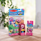 Sticker WOW!™ Ice Cream Bundle: Activity Pad & Sticker Stamper + Mini Activity Pad and 200 Refill Stickers O6